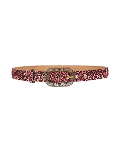 Elisabetta Franchi Woman Belt Light Pink Size 6 Textile Fibers In Pink