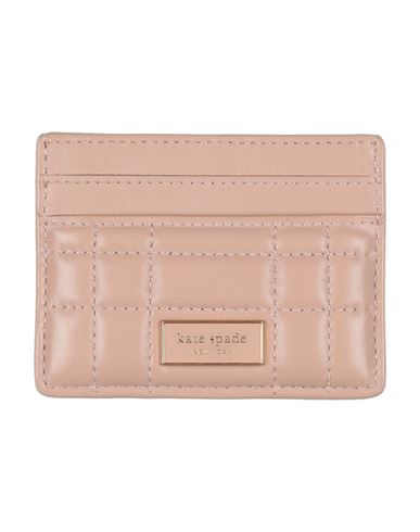 Kate Spade New York Woman Cardholder Beige Size - Leather In Pink