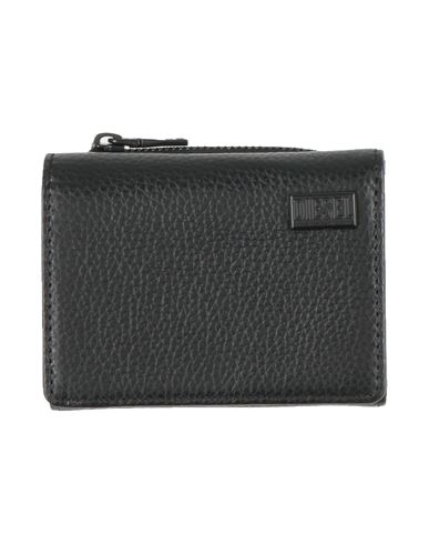 Diesel Woman Wallet Black Size - Leather In Black