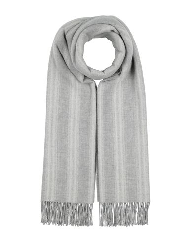 Brunello Cucinelli Woman Scarf Light Grey Size - Cashmere, Viscose, Silk, Polyester, Polyamide In Gray