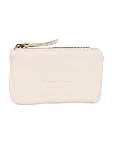 Alessia Santi Woman Pouch Off White Size - Sheepskin In White