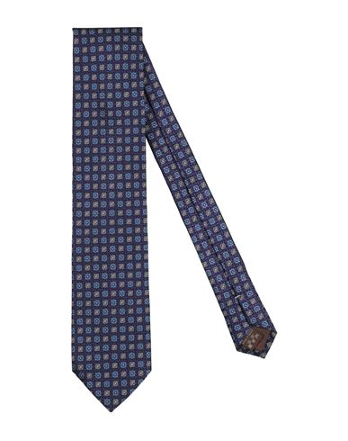 Canali Man Ties & Bow Ties Blue Size - Silk In Blue