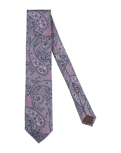 Canali Man Ties & Bow Ties Lilac Size - Silk In Purple