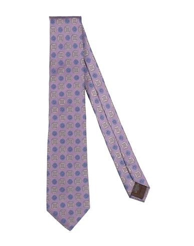 Canali Man Ties & Bow Ties Lilac Size - Silk In Purple