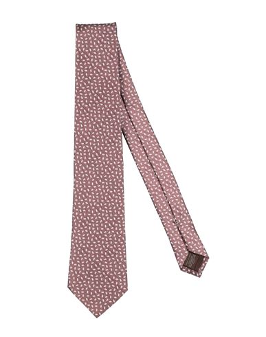 Canali Man Ties & Bow Ties Brown Size - Silk In Brown
