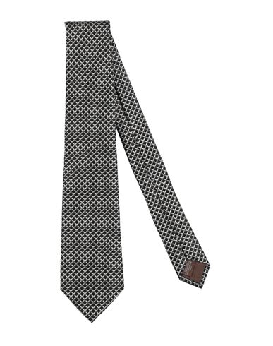 Canali Man Ties & Bow Ties Black Size - Silk In Black