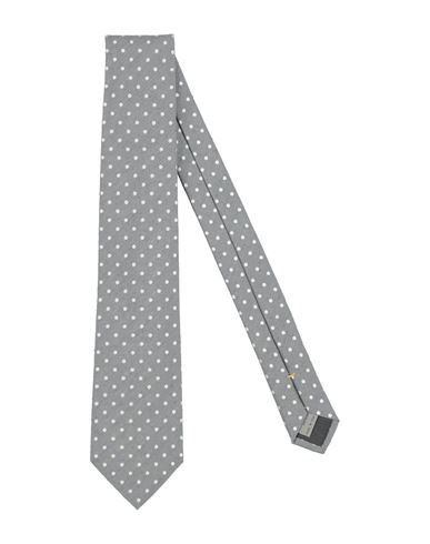 Canali Man Ties & Bow Ties Grey Size - Silk In Gray
