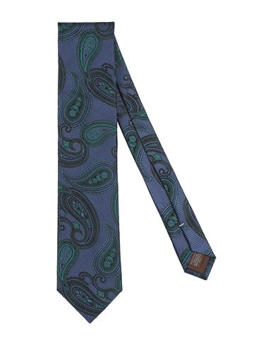 Canali Man Ties & Bow Ties Navy Size - Silk In Blue