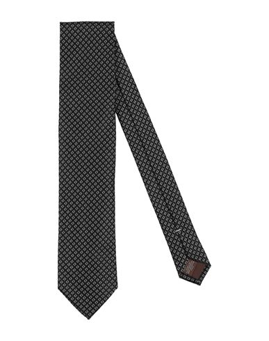 Canali Man Ties & Bow Ties Black Size - Silk In Black