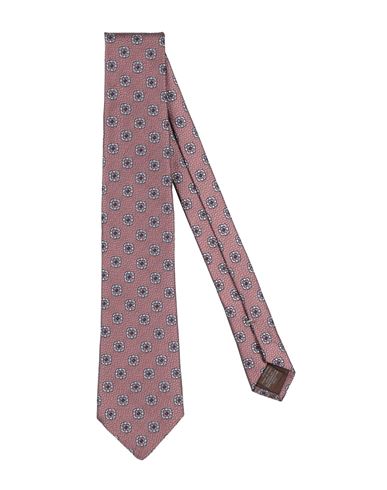 Canali Man Ties & Bow Ties Antique Rose Size - Silk In Pink