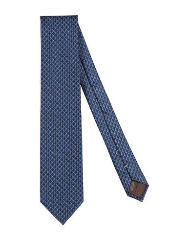 Canali Man Ties & Bow Ties Blue Size - Silk In Blue