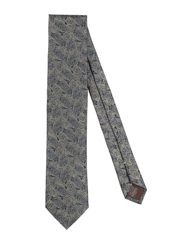 Canali Man Ties & Bow Ties Midnight Blue Size - Silk In Blue
