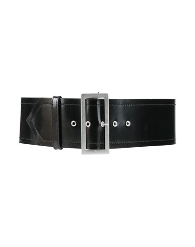 Philosophy Di Lorenzo Serafini Woman Belt Black Size 8 Leather In Black