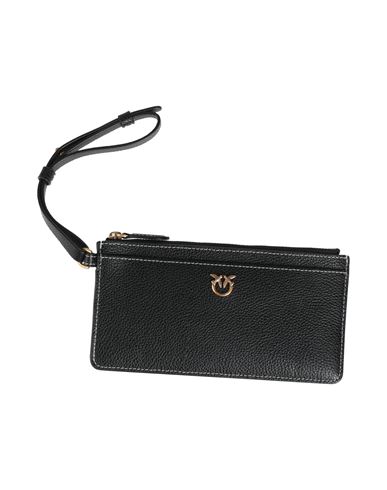 Pinko Woman Wallet Black Size - Leather In Black