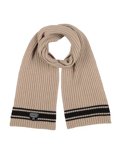 Armani Exchange Woman Scarf Sand Size - Wool, Polyamide In Brown