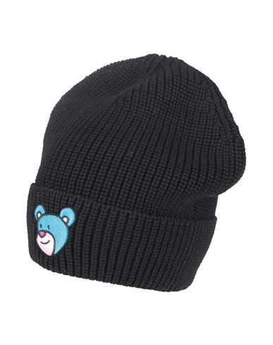 Inbetweeners Man Hat Black Size Onesize Merino Wool, Polyacrylic In Black