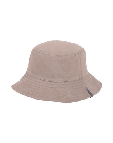Brunello Cucinelli Woman Hat Light Brown Size M Cotton In Sand
