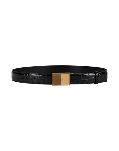 Khaite Woman Belt Black Size 36 Leather