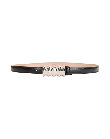 Khaite Woman Belt Black Size 34 Leather