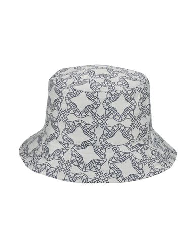 Vivienne Westwood Man Hat Beige Size Onesize Recycled Polyester, Cotton In Sand