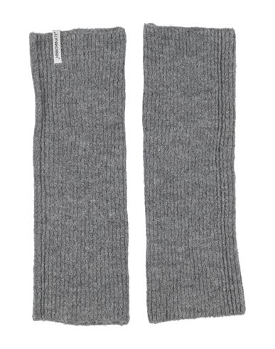 Hinnominate Woman Gloves Grey Size Onesize Acrylic, Polyamide, Polyester, Viscose, Wool In Gray