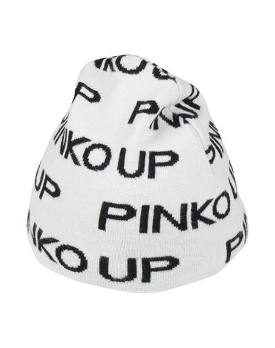 Pinko Woman Hat White Size Onesize Viscose, Polyester, Polyamide In White