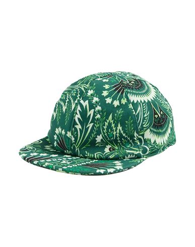 Etro Toddler Boy Hat Green Size 6 Cotton, Polyamide In Green