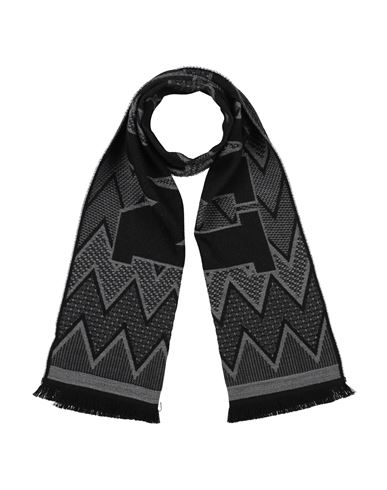Missoni Man Scarf Black Size - Wool, Acrylic In Black