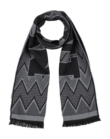 Missoni Man Scarf Black Size - Wool In Black