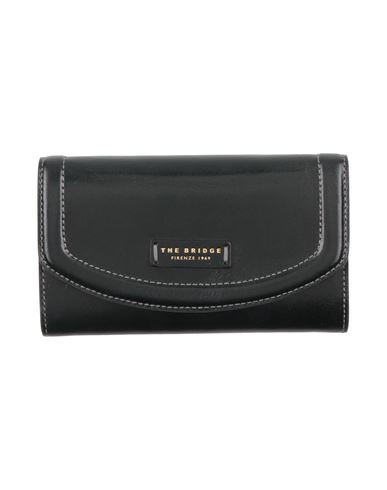 The Bridge Woman Wallet Black Size - Leather In Black