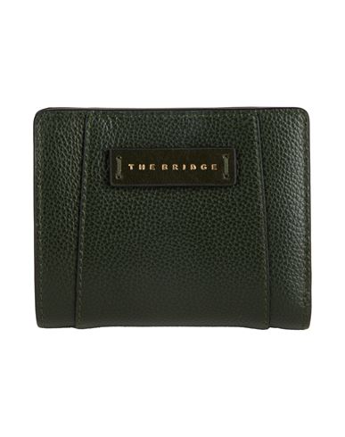 The Bridge Woman Wallet Military Green Size - Cow Leather