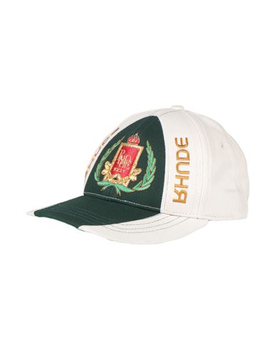 Rhude Racing Crest Cap In Green