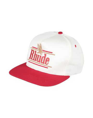 Rhude Logo Hat In White