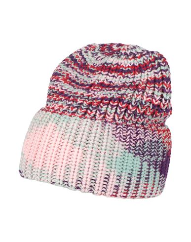 Missoni Woman Hat Purple Size Onesize Wool In Multi