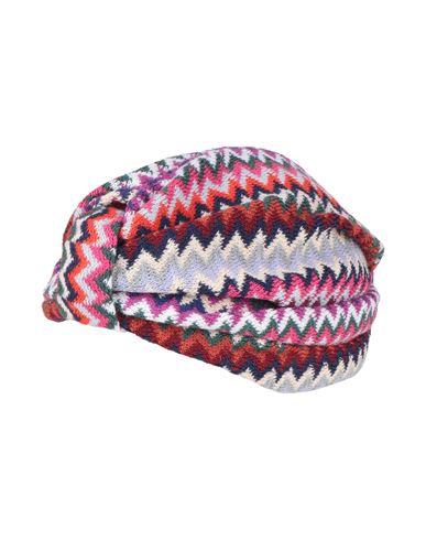 Missoni Woman Hat Sky Blue Size Onesize Wool, Acrylic In Multi