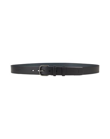 The Bridge Man Belt Black Size 39.5 Leather In Black