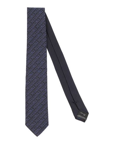 Missoni Man Ties & Bow Ties Midnight Blue Size - Silk In Black