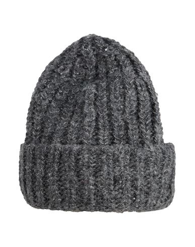 Laneus Hat Grey Size Onesize Polyester, Alpaca Wool, Polyamide, Virgin Wool In Gray