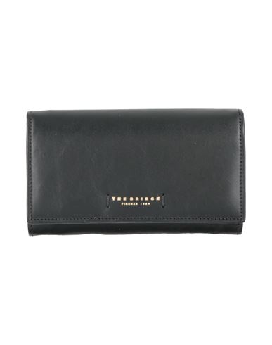 The Bridge Woman Wallet Black Size - Leather In Black