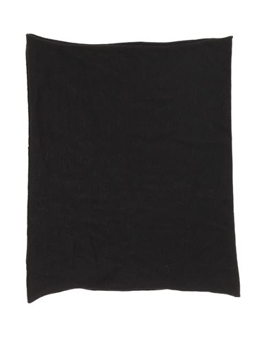 Alpha Studio Woman Scarf Black Size - Merino Wool In Black