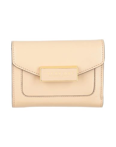 The Bridge Woman Wallet Beige Size - Cow Leather In Sand