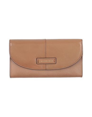 The Bridge Woman Wallet Khaki Size - Leather In Sand