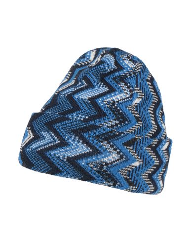 Missoni Man Hat Blue Size Onesize Wool In Blue