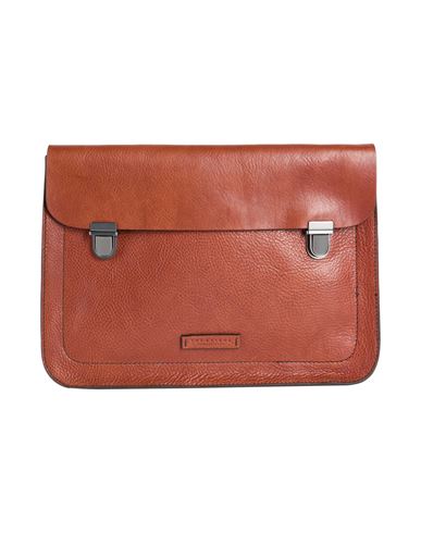 The Bridge Man Document Holder Brown Size - Leather In Brown