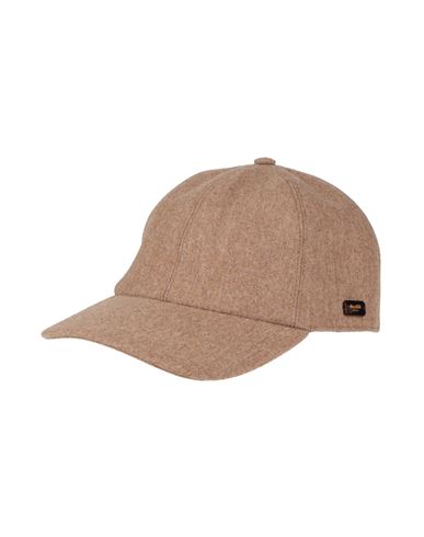Moorer Man Hat Camel Size Xl Wool In Brown