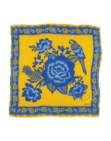 Farm Rio Woman Scarf Yellow Size - Viscose In Yellow
