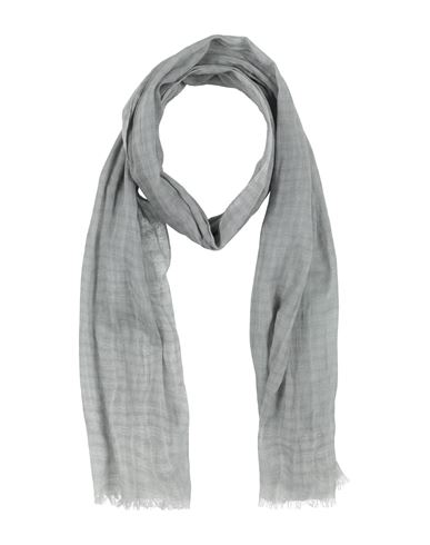 John Varvatos Man Scarf Grey Size - Cotton In Gray