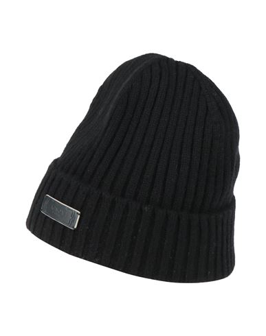 Agnona Man Hat Black Size Onesize Cashmere In Black