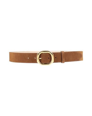 Rag & Bone Woman Belt Tan Size L Leather In Brown