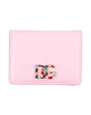 Dolce & Gabbana Woman Wallet Pink Size - Calfskin In Pink
